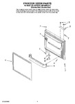 Diagram for 05 - Freezer Door Parts
