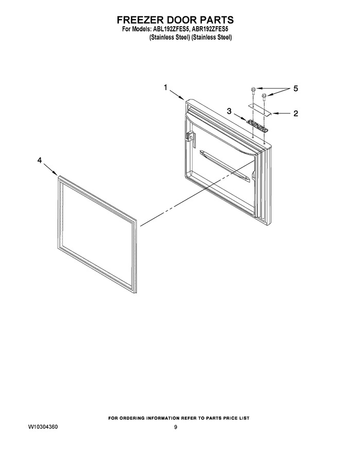 Diagram for ABR192ZFES5