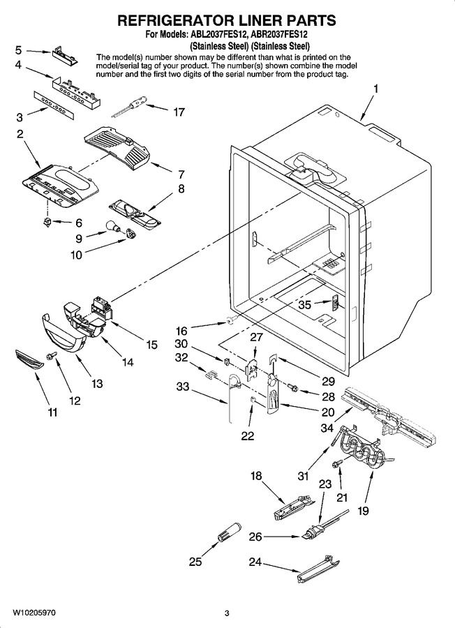 Diagram for ABR2037FES12