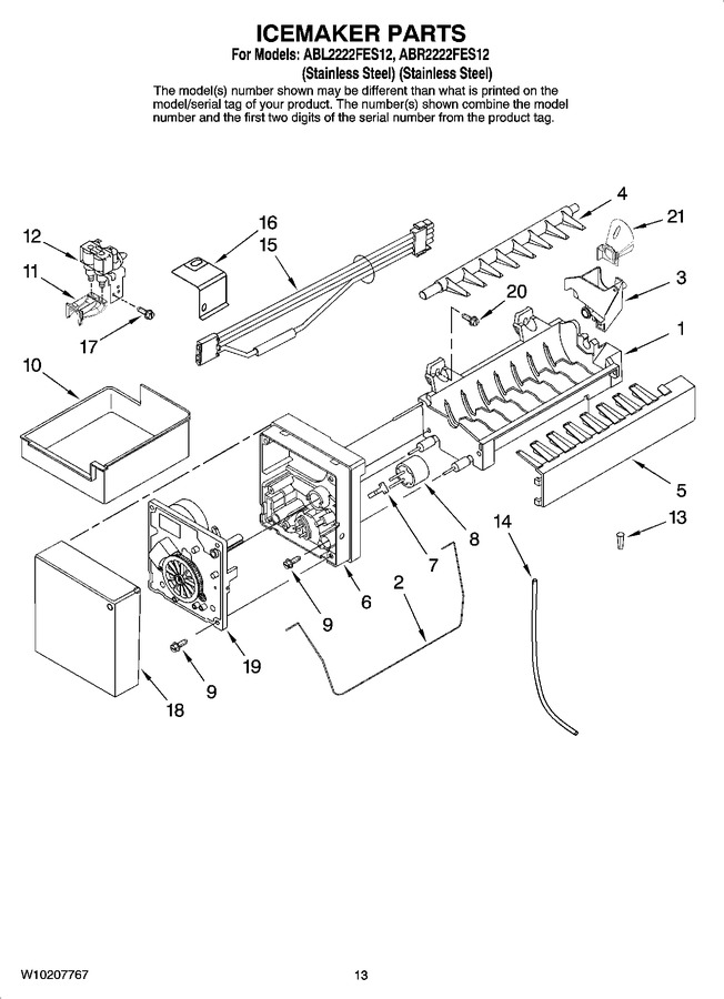 Diagram for ABL2222FES12