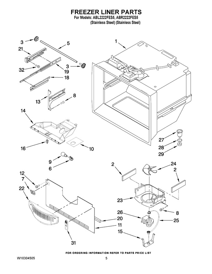 Diagram for ABR2222FES5