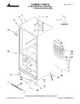 Diagram for 01 - Cabinet Parts