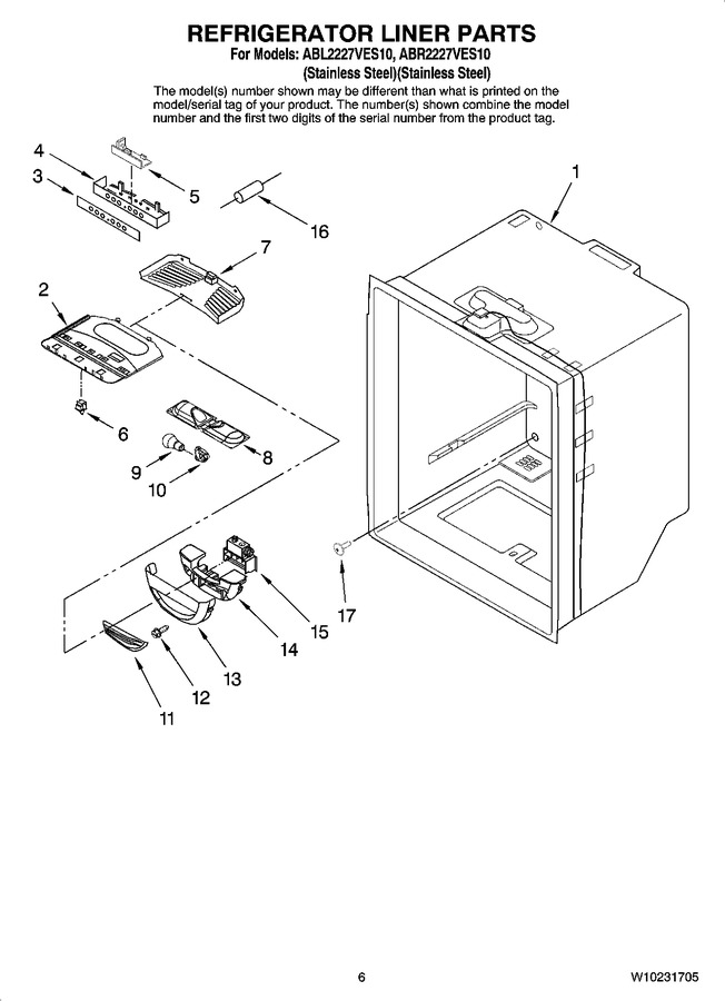 Diagram for ABL2227VES10