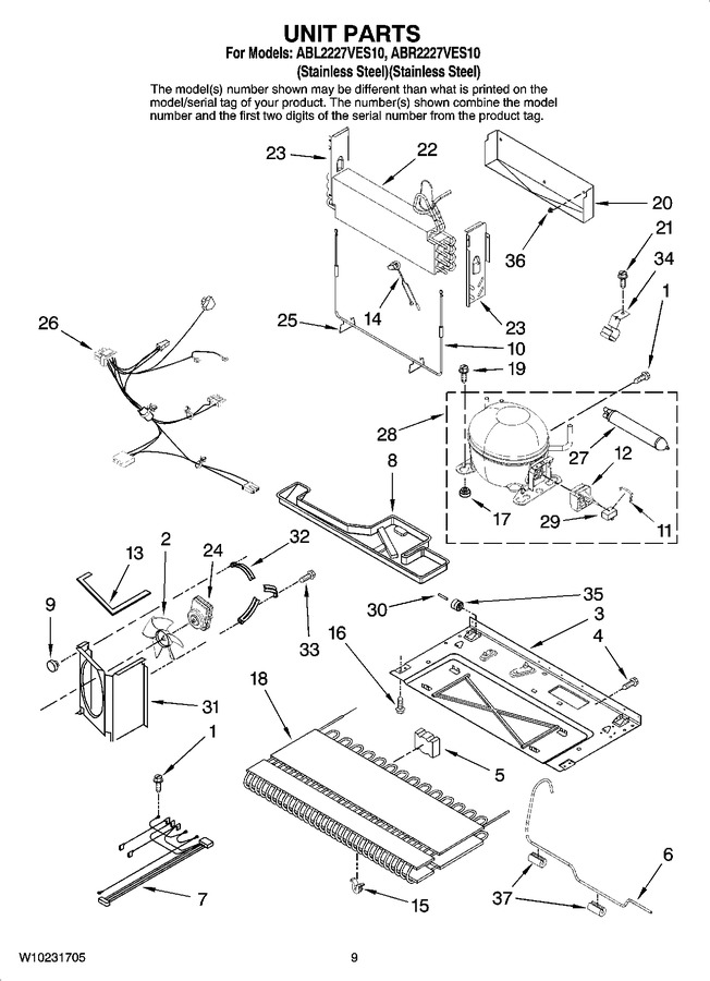 Diagram for ABL2227VES10
