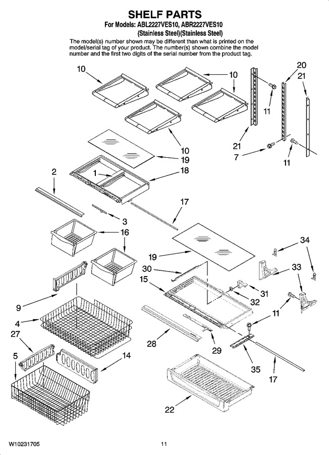 Diagram for ABL2227VES10
