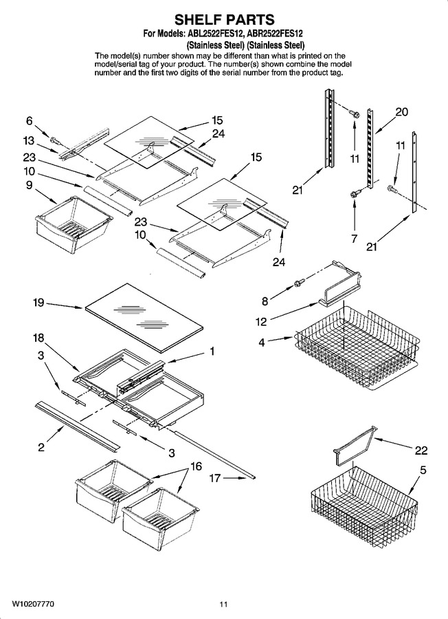 Diagram for ABL2522FES12