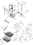 Diagram for 06 - Interior Cabinet & Freezer Shelving