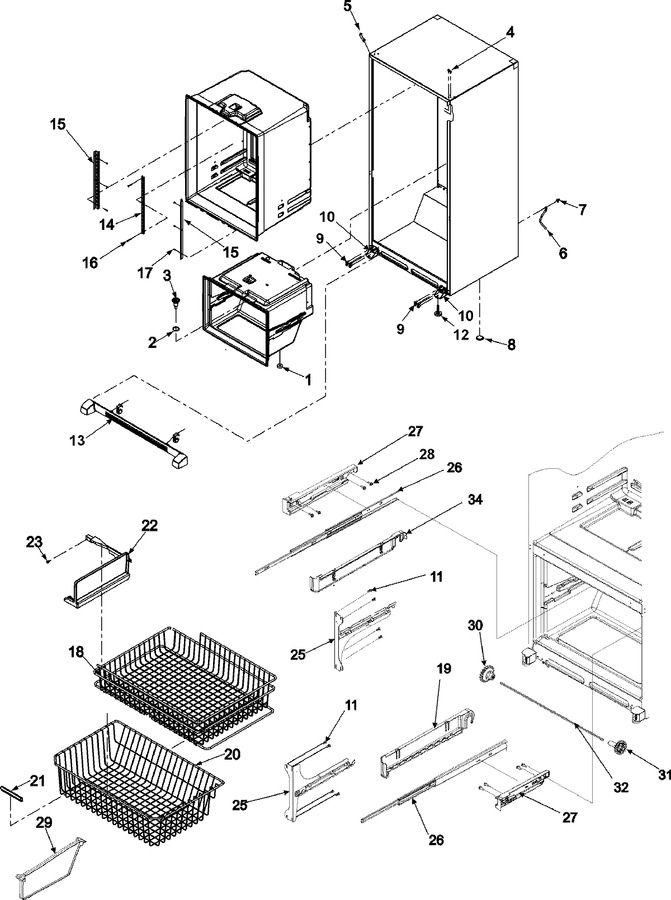 Diagram for ABL2533FES (BOM: ABL2533FES0)
