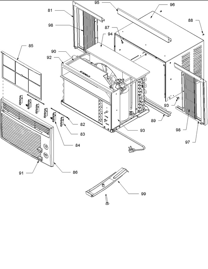 Diagram for AC07087M1D (BOM: P1225027R)