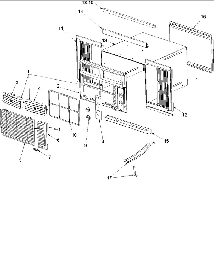 Diagram for AC08090A1D (BOM: P1225022R)