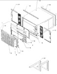 Diagram for 03 - Outercase, Curtains & Front Assy