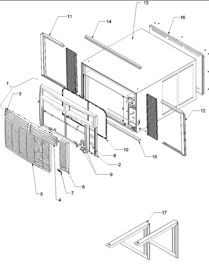 Diagram for AC18090C2D (BOM: P1225032R)