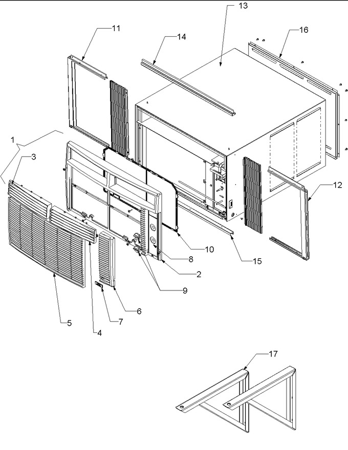 Diagram for AC22082C2D (BOM: P1225009R)