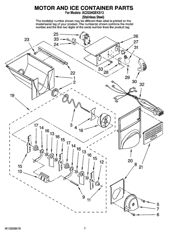 Diagram for AC2224GEKS13