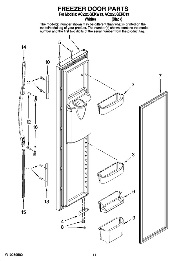 Diagram for AC2225GEKB13
