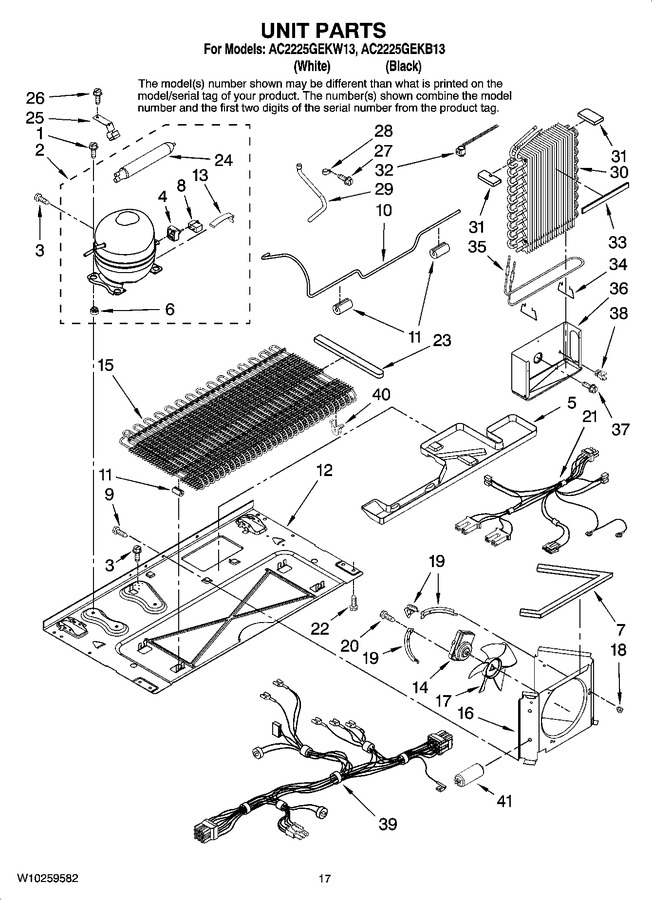 Diagram for AC2225GEKB13