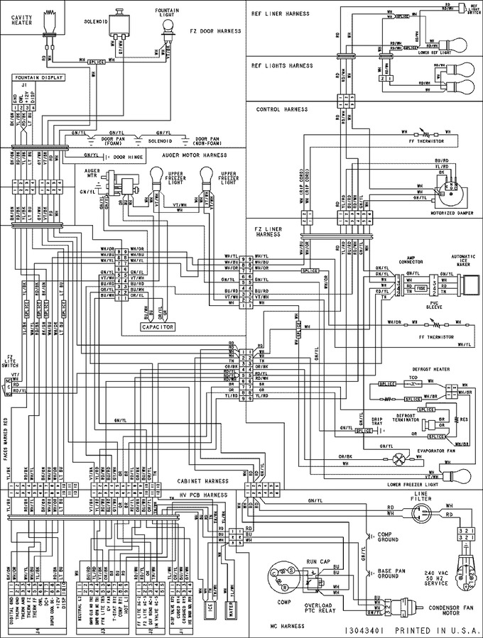 Diagram for AC2228HEKW (BOM: AC2228HEKx0)