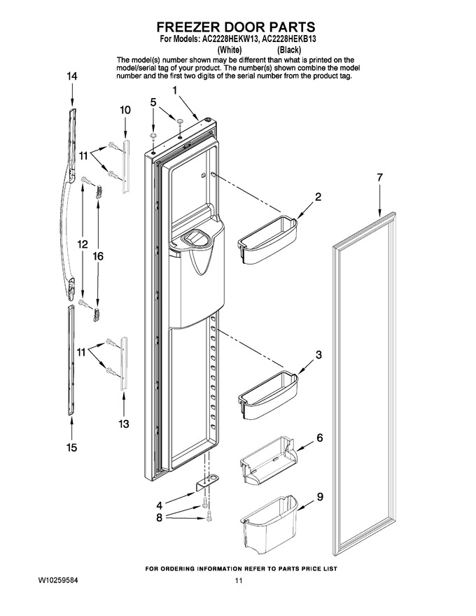 Diagram for AC2228HEKW13