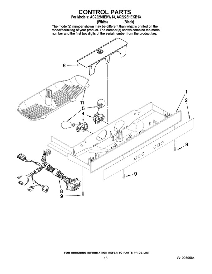 Diagram for AC2228HEKW13