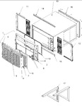Diagram for 03 - Outercase, Curtains And Front Assy