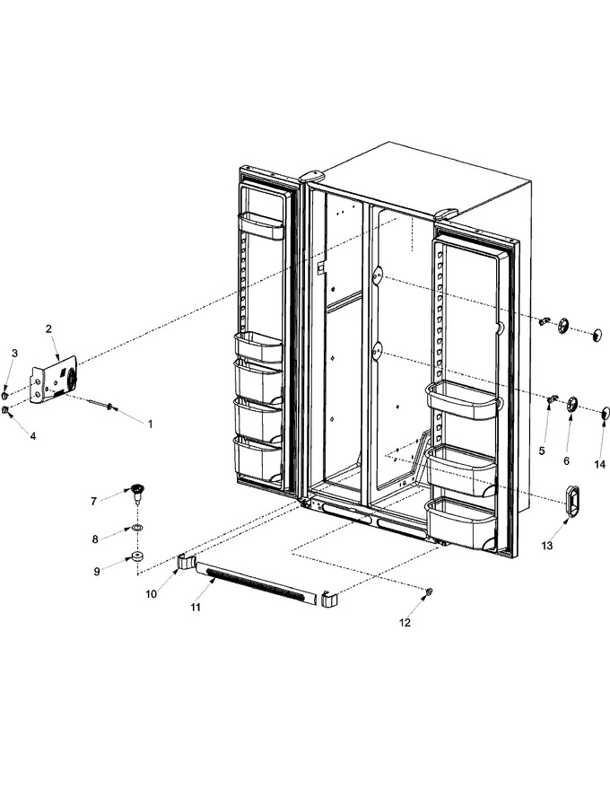 Diagram for ASD2325KEW