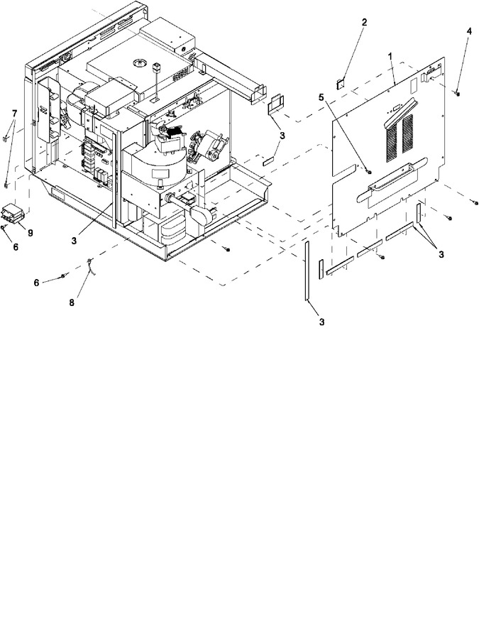 Diagram for ACE208 (BOM P1324410M)
