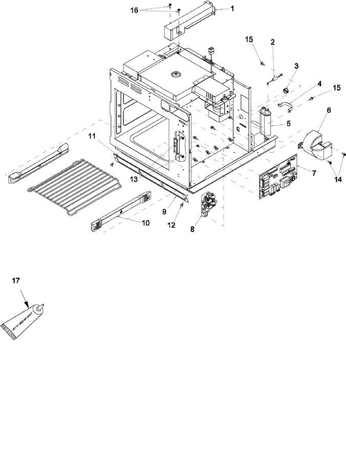 Diagram for ACE230 (BOM: P1324412M)