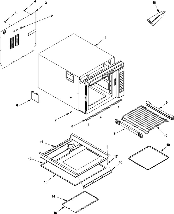 Diagram for ACE208SBC (BOM: P1324414M)