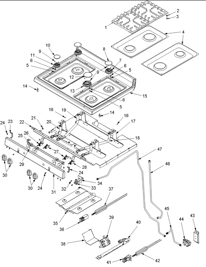 Diagram for ACF3355AW (BOM: PACF3355AW0)