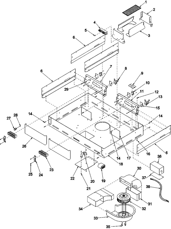 Diagram for ACT110W (BOM: P1133386NW)