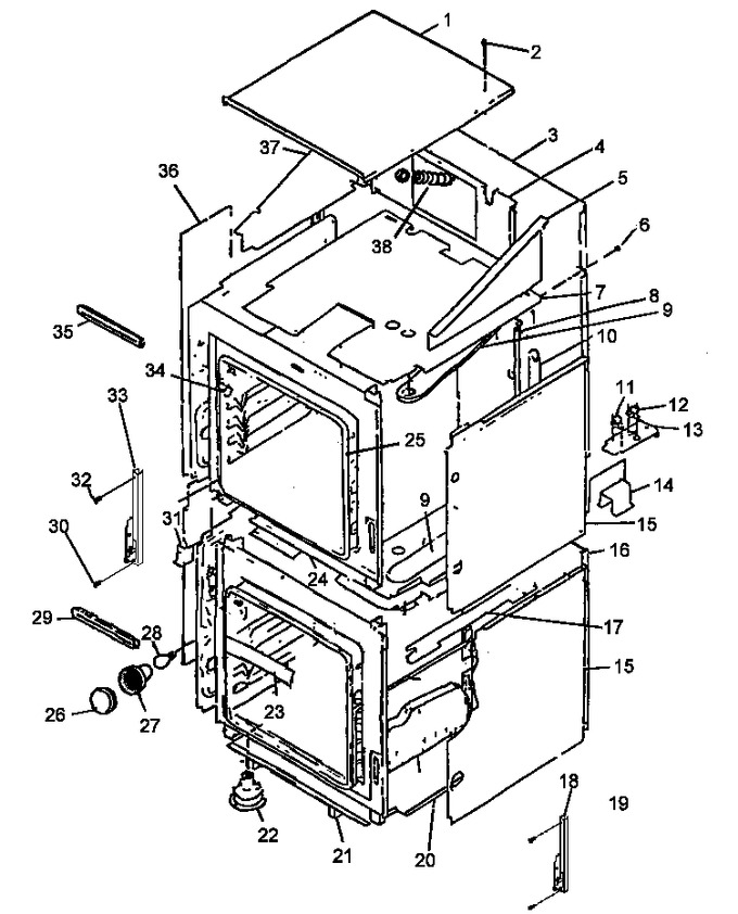 Diagram for ACO27DEW1 (BOM: P1132343N W)