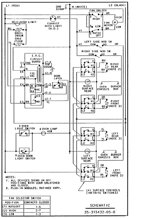 Diagram for ACS7270AW (BOM: PACS7270AW0)