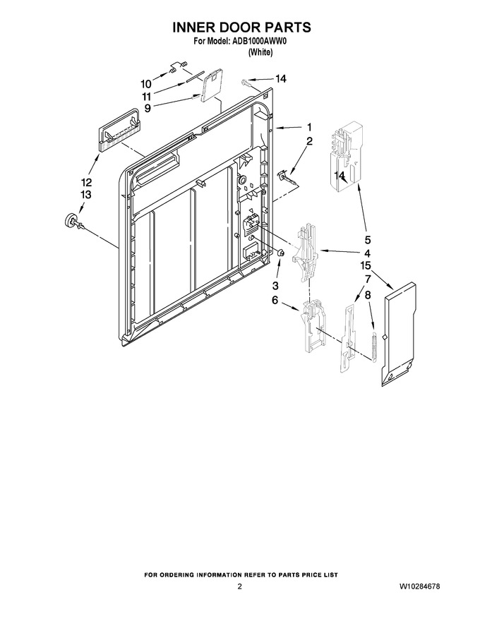 Diagram for ADB1000AWW0