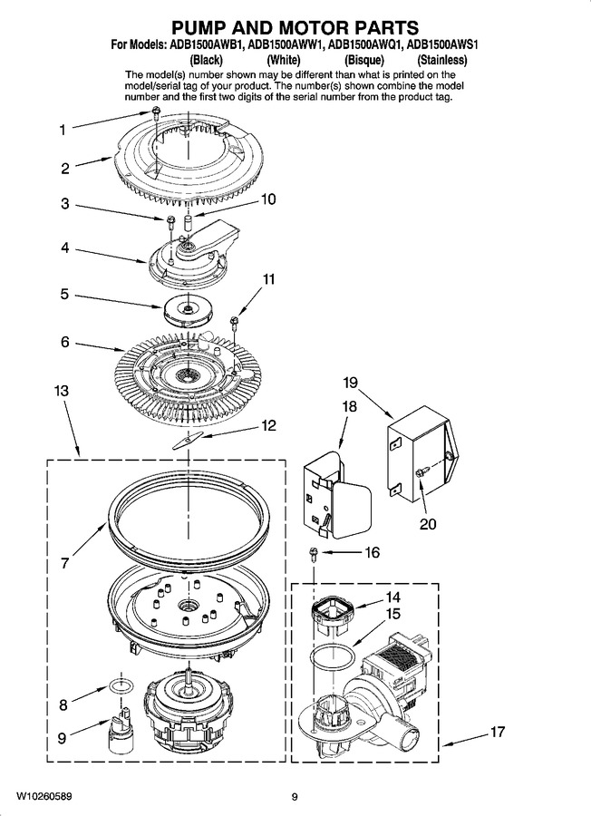 Diagram for ADB1500AWS1