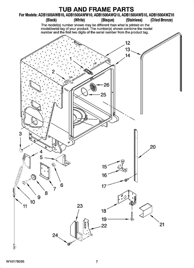 Diagram for ADB1500AWQ10