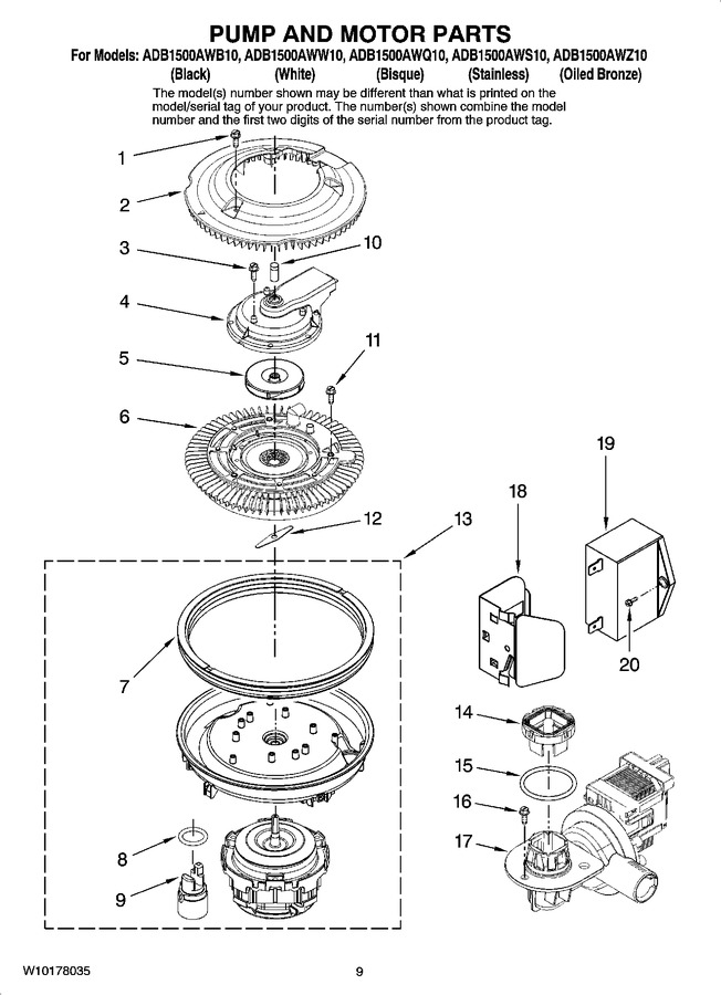 Diagram for ADB1500AWQ10