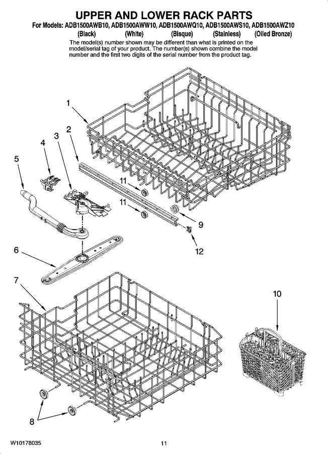 Diagram for ADB1500AWZ10