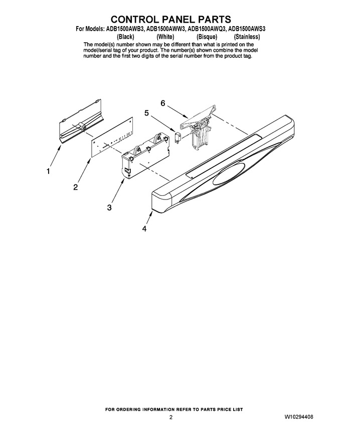 Diagram for ADB1500AWW3
