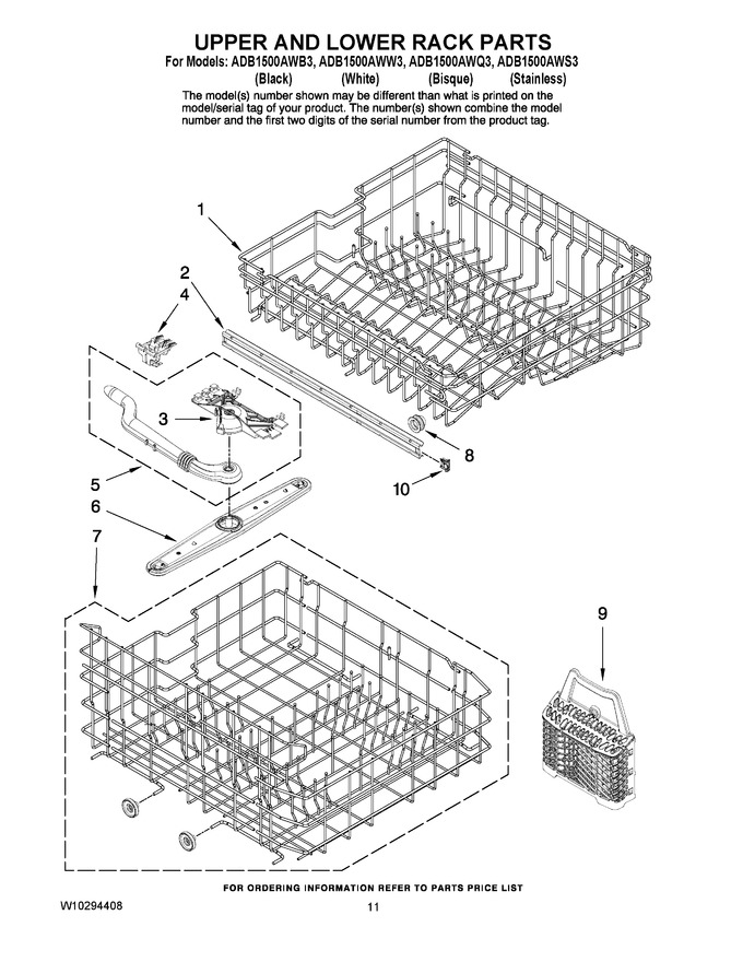 Diagram for ADB1500AWS3