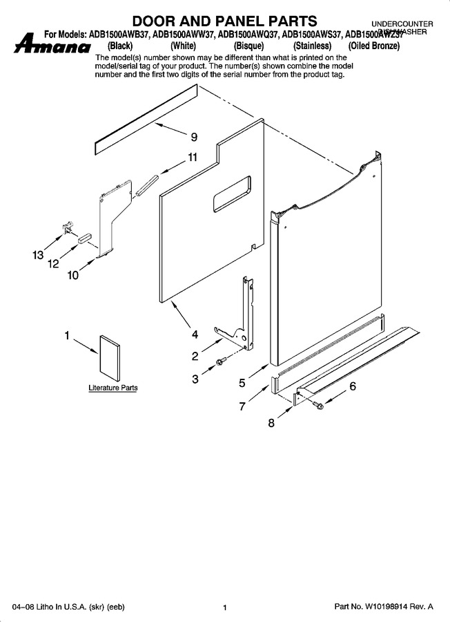 Diagram for ADB1500AWQ37