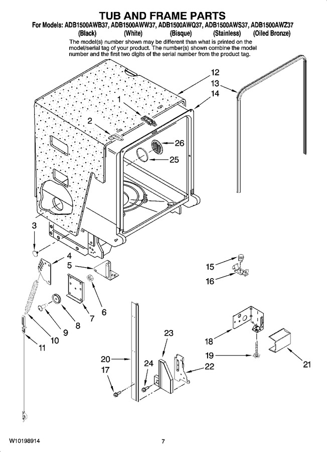 Diagram for ADB1500AWQ37