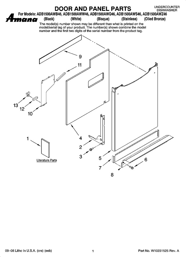 Diagram for ADB1500AWB46