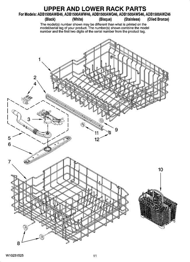 Diagram for ADB1500AWZ46