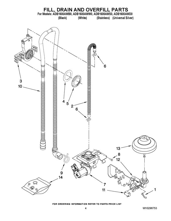 Diagram for ADB1600AWD0