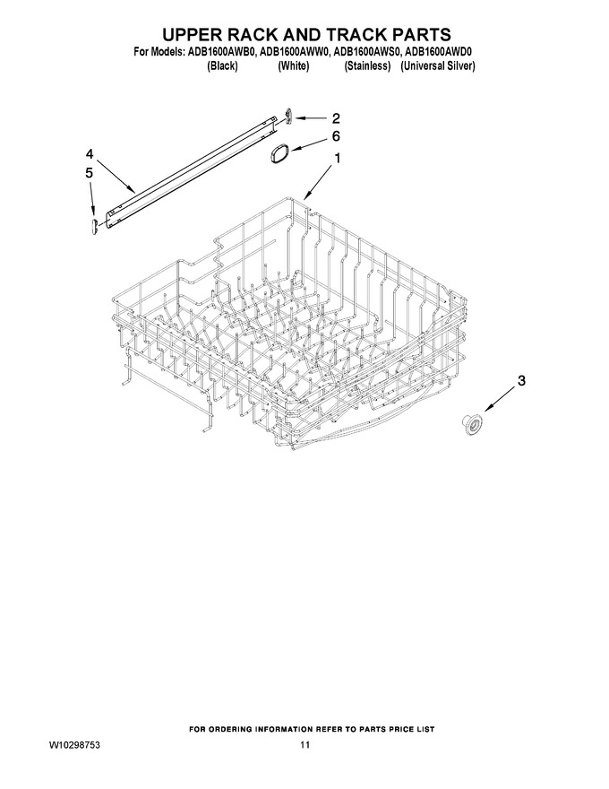 Diagram for ADB1600AWD0