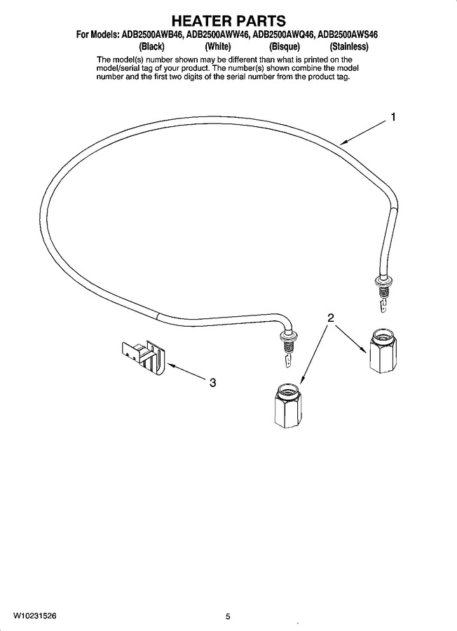 Diagram for ADB2500AWB46