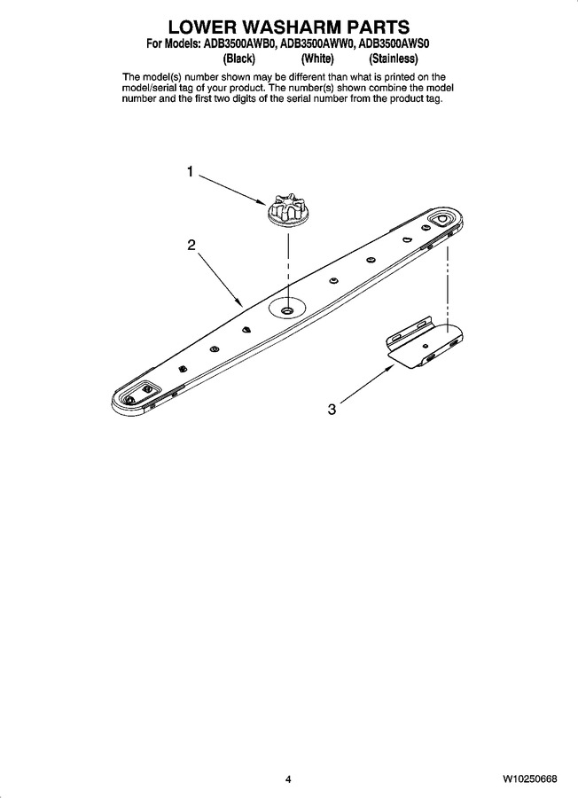 Diagram for ADB3500AWS0