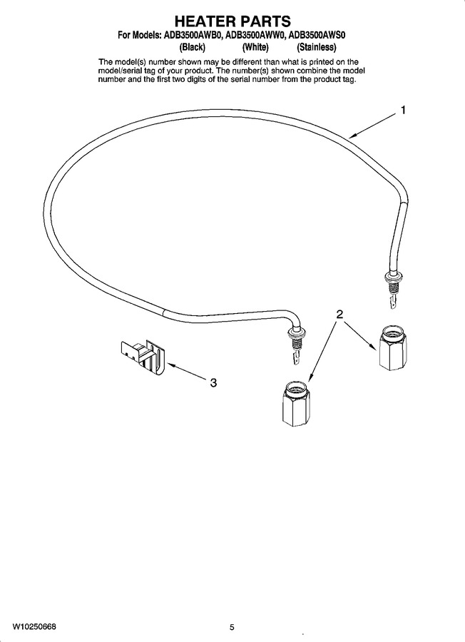 Diagram for ADB3500AWS0