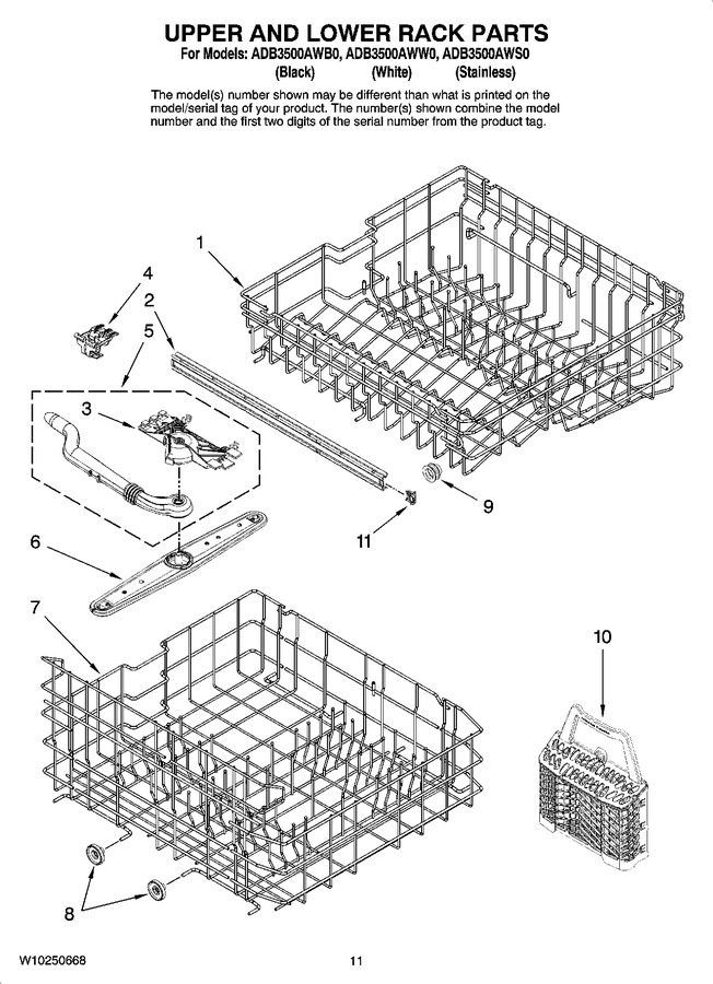 Diagram for ADB3500AWB0
