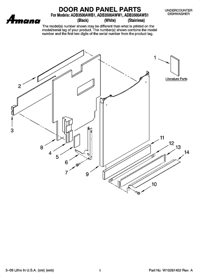 Diagram for ADB3500AWB1